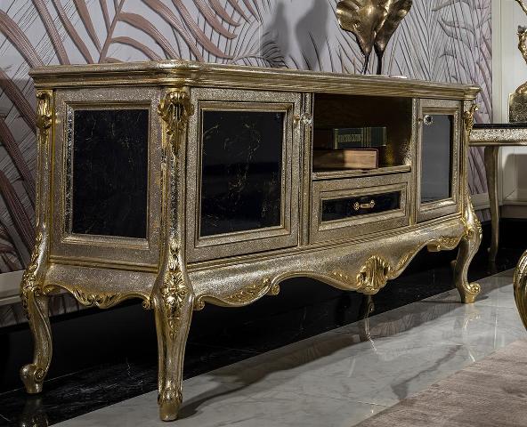 Классическая тумба под телевизор Лондон, ALIG