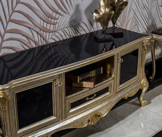 Классическая тумба под телевизор Лондон, ALIG