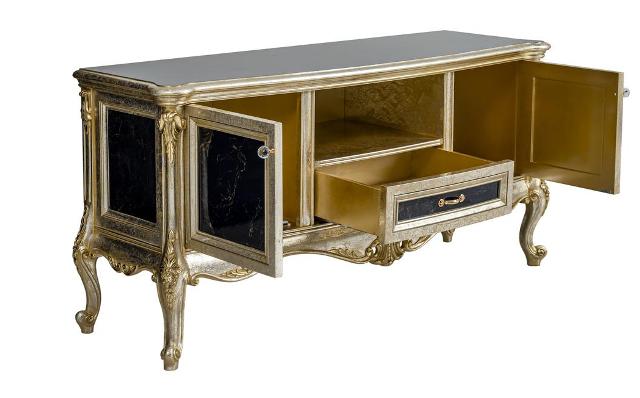 Классическая тумба под телевизор Лондон, ALIG