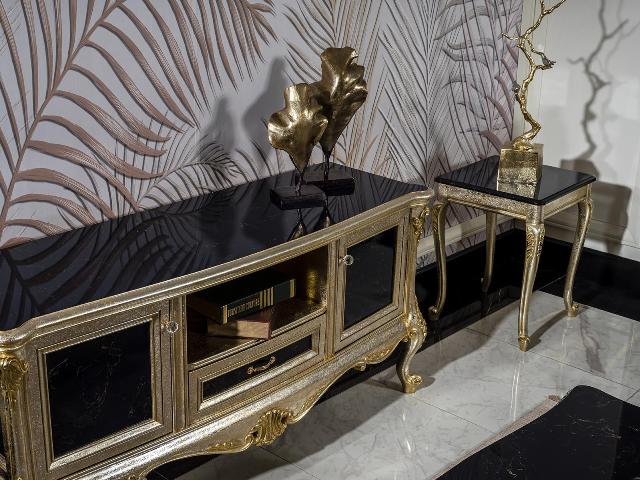 Классическая тумба под телевизор Лондон, ALIG