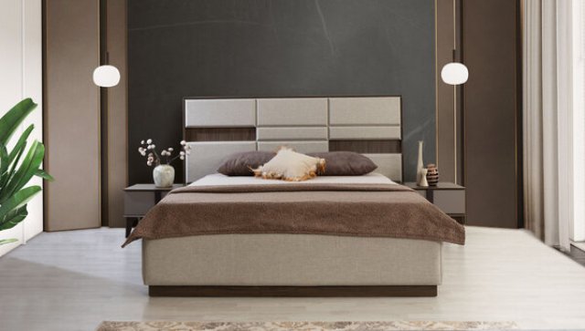 Бежевая современная спальня Осло, Алегро