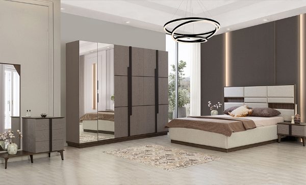 Бежевая современная спальня Осло, Алегро