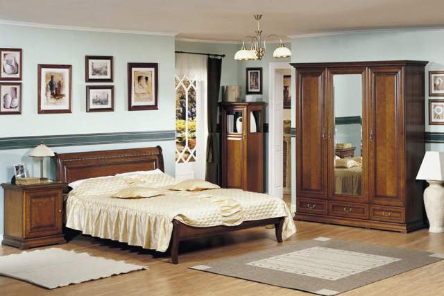 Польская коричневая спальня Равено, Таранко