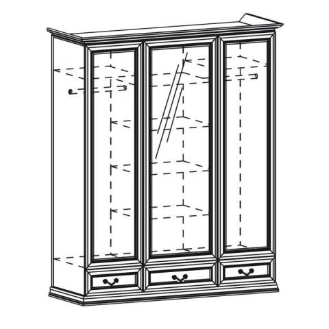 Польская коричневая спальня Равено, Таранко