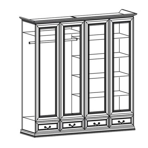 Польская коричневая спальня Равено, Таранко