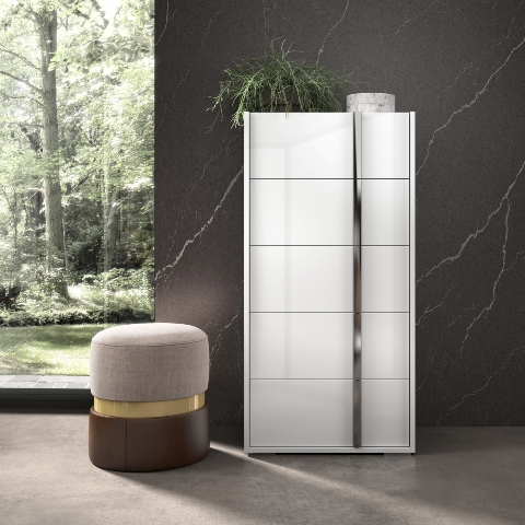 Белая итальянская спальня Бьянка, STATUS