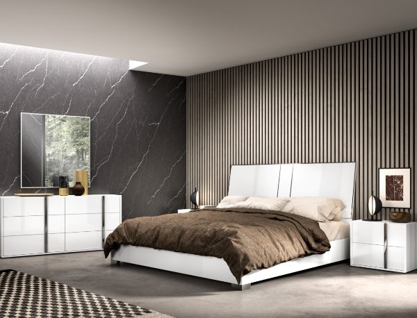 Белая итальянская спальня Бьянка, STATUS