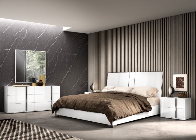 Белая итальянская спальня Бьянка, STATUS