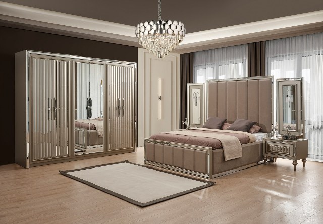 Современная бежевая спальня Хилс, NB