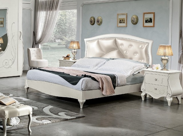 Біла італійська спальня Марлін (Marylin), SABER Біла італійська спальня Марлін (Marylin), SABER
