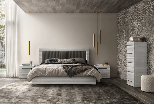 Серая итальянская спальня Мия, STATUS Серая итальянская спальня Мия, STATUS