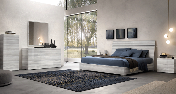 Серая итальянская спальня Мия, STATUS