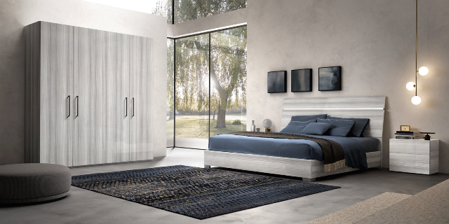 Серая итальянская спальня Мия, STATUS Серая итальянская спальня Мия, STATUS