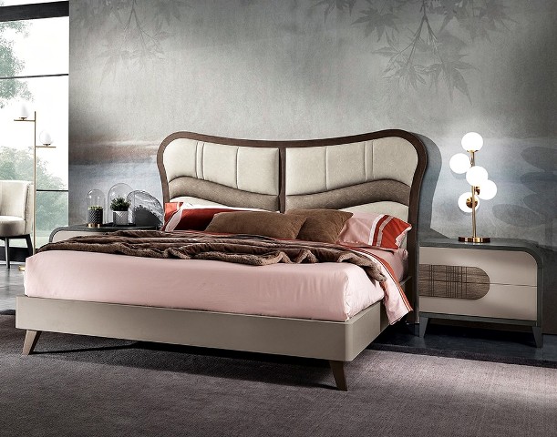 Итальянская современная спальня TRENDY GREY, SABER