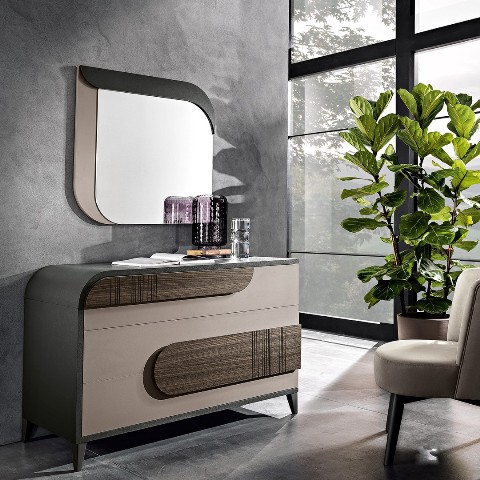 Итальянская современная спальня TRENDY GREY, SABER