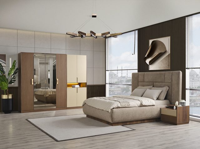 Коричневая спальня Аркадия, RIX Коричневая спальня Аркадия, RIX