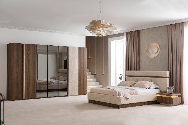 Ореховая спальня Кармен, NEW