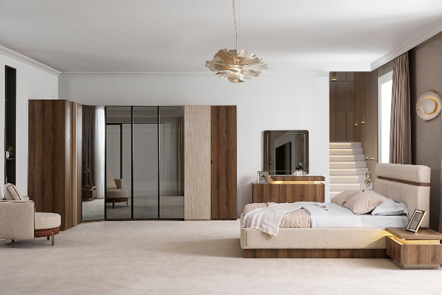 Ореховая спальня Кармен, NEW