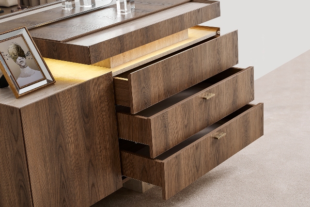 Ореховая спальня Кармен, NEW