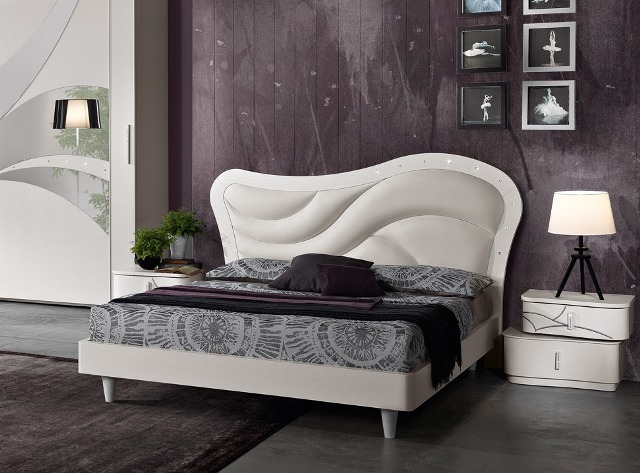Белая итальянская спальня DALI, SABER Белая итальянская спальня DALI, SABER