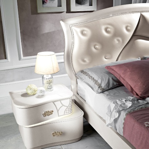 Белая итальянская спальня Грация, SABER