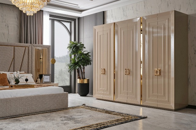 Бежевая турецкая спальня Гранд, NEW Бежевая турецкая спальня Гранд, NEW