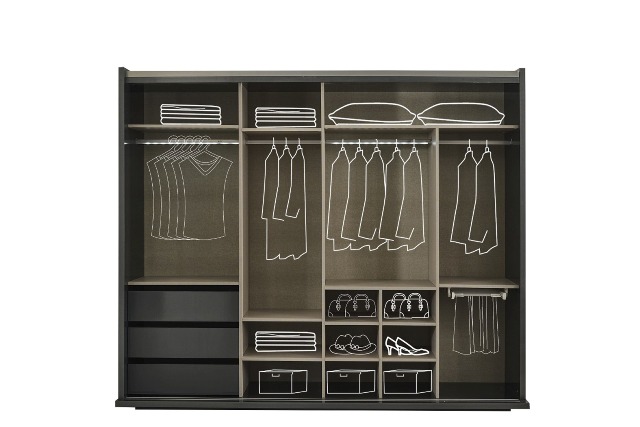 Серая зеркальная спальня Лотос, NUC Серая зеркальная спальня Лотос, NUC