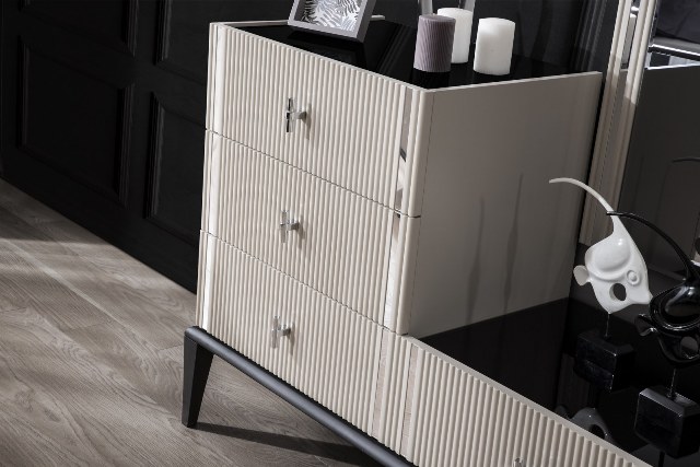 Белая спальня с декором Поло, NUC Белая спальня с декором Поло, NUC