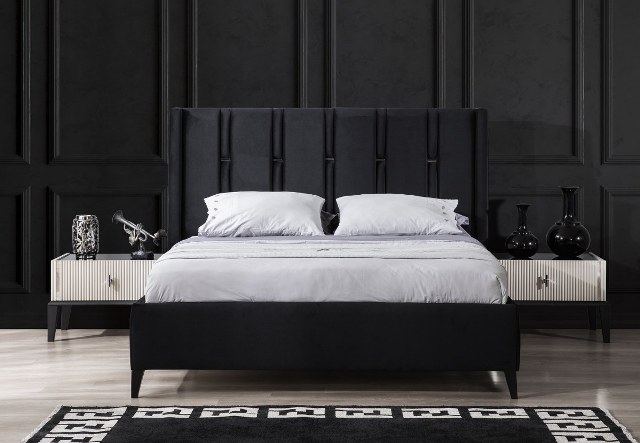 Белая спальня с декором Поло, NUC Белая спальня с декором Поло, NUC