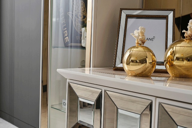 Тумба ТВ в золоте Сириус, NEW