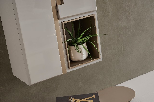 ТВ тумба в светлом цвете Суэно, NEW