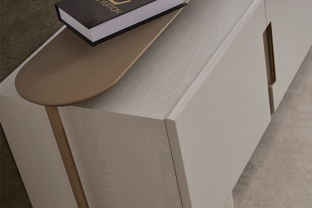 ТВ тумба в светлом цвете Суэно, NEW