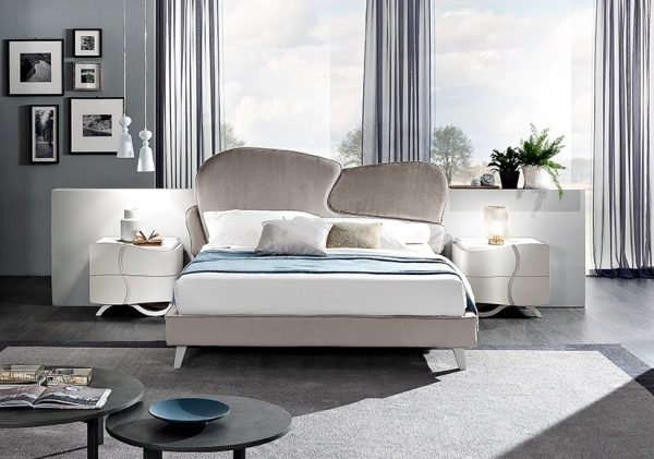 Белая спальня в стиле АРТ-Деко SWING, SABER