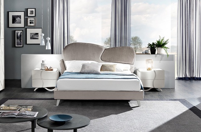 Белая спальня в стиле АРТ-Деко SWING, SABER