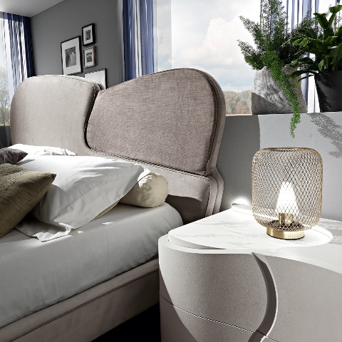 Белая спальня в стиле АРТ-Деко SWING, SABER