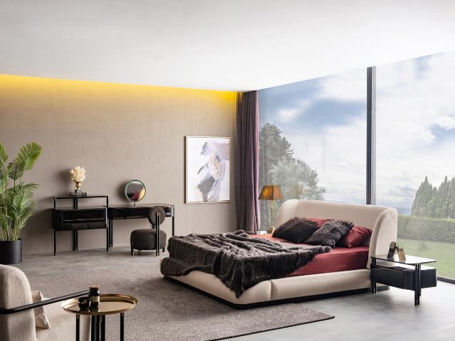 Черная спальня модерн Дарк, ORI