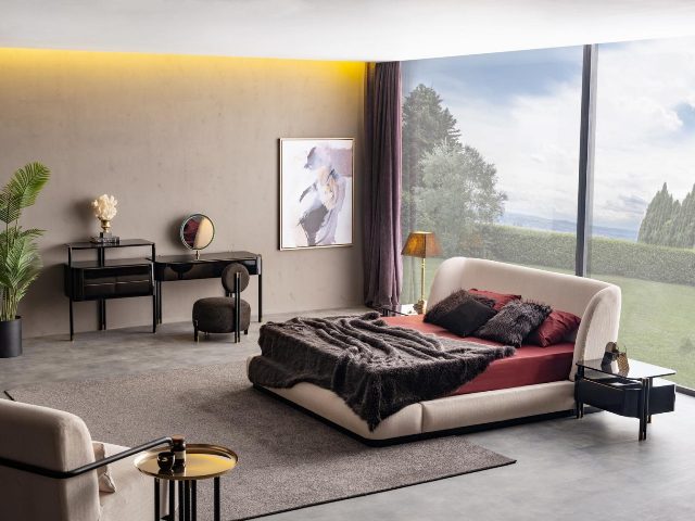 Черная спальня модерн Дарк, ORI