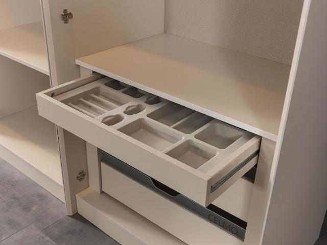 Кремовая спальня Детройт в стиле модерн, СEL Кремовая спальня Детройт в стиле модерн, СEL