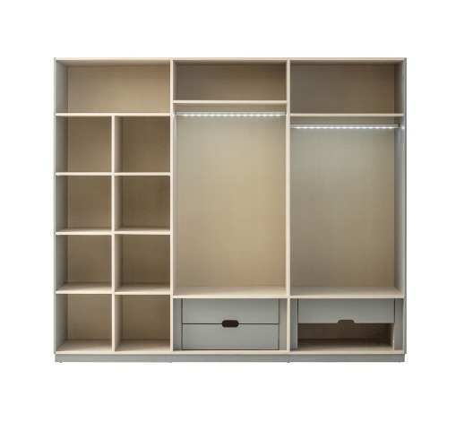 Серая спальня в стиле АРТ-Деко Лима, AYHA