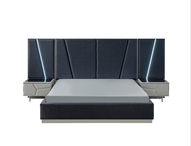 Серая спальня в стиле АРТ-Деко Лима, AYHA Серая спальня в стиле АРТ-Деко Лима, AYHA