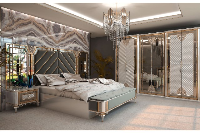 Спальня в стиле Арт-деко Лотос, DASSA Спальня в стиле Арт-деко Лотос, DASSA