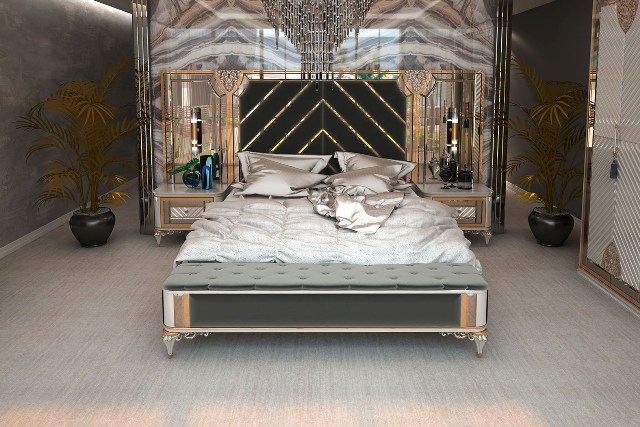 Спальня в стиле Арт-деко Лотос, DASSA Спальня в стиле Арт-деко Лотос, DASSA