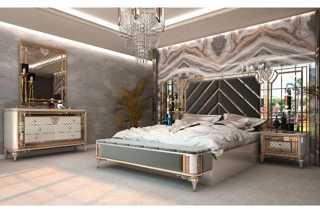 Спальня в стиле Арт-деко Лотос, DASSA Спальня в стиле Арт-деко Лотос, DASSA