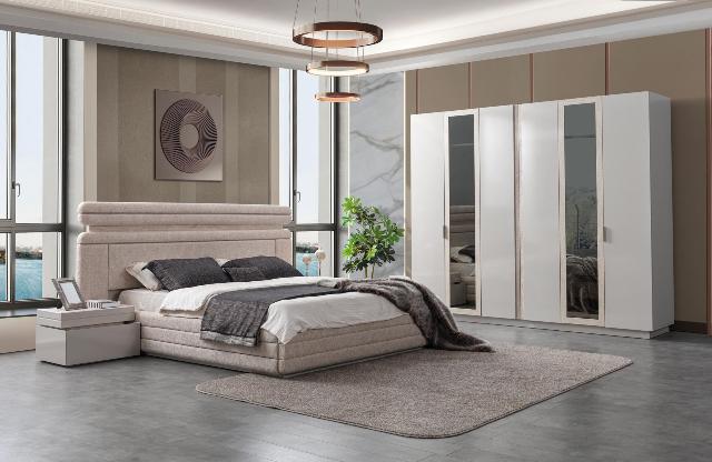 Бежевая современная спальня Монреаль, CEL Бежевая современная спальня Монреаль, CEL