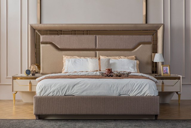 Бежевая мебель для спальни Оптимус, CAND Бежевая мебель для спальни Оптимус, CAND