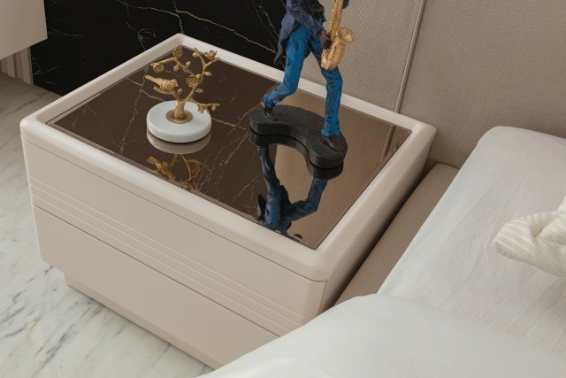 Кремовая современная мебель для спальни Осло, AYHA Кремовая современная мебель для спальни Осло, AYHA