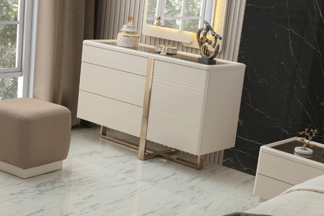 Кремовая современная мебель для спальни Осло, AYHA Кремовая современная мебель для спальни Осло, AYHA