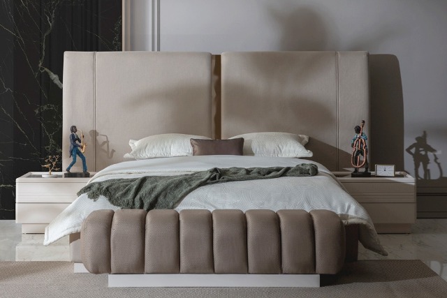 Кремовая современная мебель для спальни Осло, AYHA Кремовая современная мебель для спальни Осло, AYHA