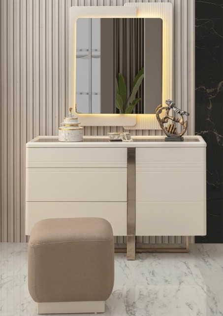 Кремовая современная мебель для спальни Осло, AYHA Кремовая современная мебель для спальни Осло, AYHA