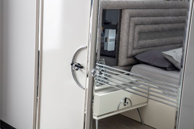 Спальня Роза с серым декором, CAND Спальня Роза с серым декором, CAND